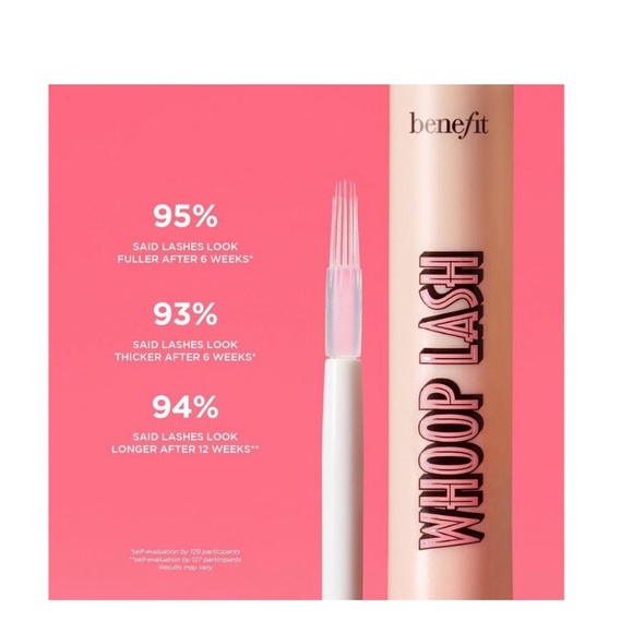 Benefit Whoop Lash Enhancing Serum NEW LAUNCH NWT In Box Never Opened Retail $52 - Picture 5 of 9